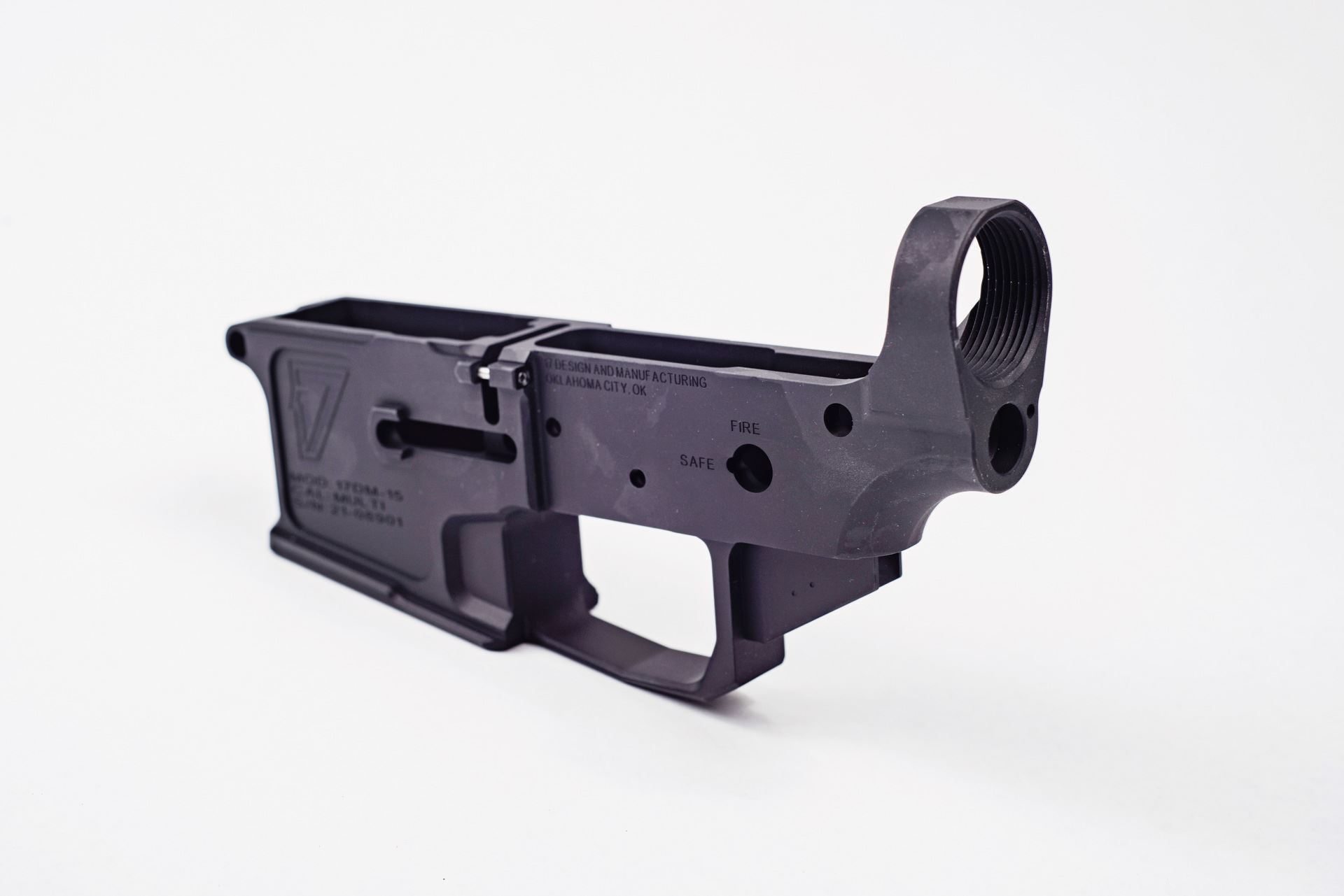 17 Design and Mfg. - Billet AR-15 Stripped Lower Receiver