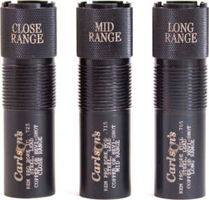 CARLSONS CHOKE TUBE WATERFOWL - 3PK 12GA C/M/L RANGE REM PRO