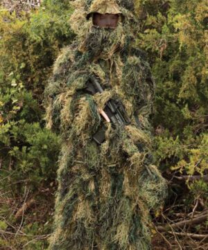 RED ROCK GHILLIE SUIT WOODLAND - 5 PIECE ADULT XL/XXL