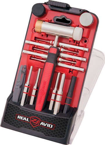 REAL AVID ACCU-PUNCH HAMMER - AND ROLL PIN PUNCH SET