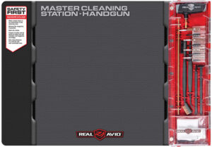 REAL AVID MASTER CLEANING STAT - HANDGUN CLEANING KIT & MAT
