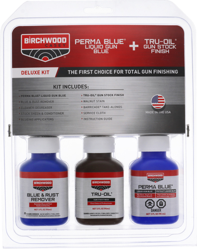 B/C DELUXE PERMA BLUE/TRU-OIL - COMPLETE FINISHING KIT - Image 2