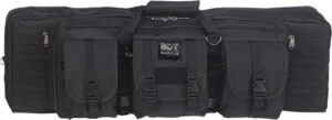 BULLDOG 36" DOUBLE TACTICAL CS - 3 LARGE ACCESS POCKETS BLACK