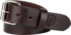 1791 GUN BELT HEAVY DUTY 1.5" - SZ 46/50 SIGNATURE BROWN