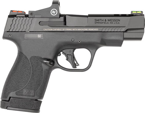 S&W PC M&P9 SHLD PLUS 9MM 4" - PORTED FIBER OPTICS W/RED DOT - Image 2