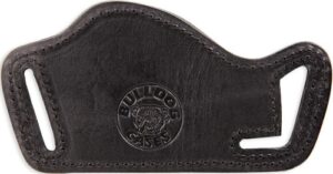 BULLDOG LAY FLAT BELT SLIDE HO - LARGE FRAME AUTOS BLACK