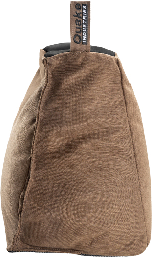 QUAKE SHOOTING BAG LARGE FRONT - BROWN
