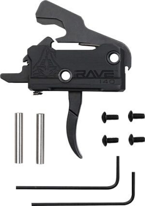 RISE TRIGGER RAVE 140 SST - 3.5LB AR-15 W/ANTI WALK PINS