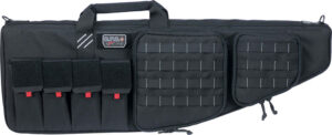 GPS TACTICAL AR CASE 35" BLACK - W/ HANDGUN HOLDER