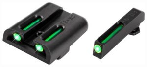 TRUGLO SIGHT SET FOR GLOCK - 9MM/.40 TRITIUM/FIBER OPTIC GR