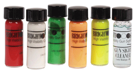 TRUGLO BRITE SIGHT PAINT KIT - 5 DIFFERENT COLORS