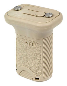 BCM VERTICAL GRIP SHORT FDE - FITS KEYMOD RAILS