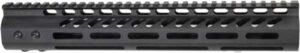 GUNTEC ULTRA LIGHT HANDGUARD - 12" M-LOK BLACK