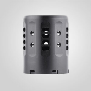 DEAD AIR P-SERIES PYRO 2.0 45CAL SHROUD FOR P-SERIES ADAPTERS, BOOSTERS & DIRECT THREAD