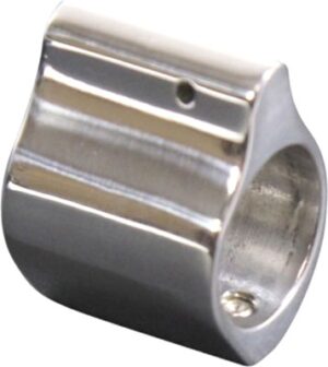 GUNTEC LOW PROFILE GAS BLOCK - .750 DIA POLISHED STAINLESS