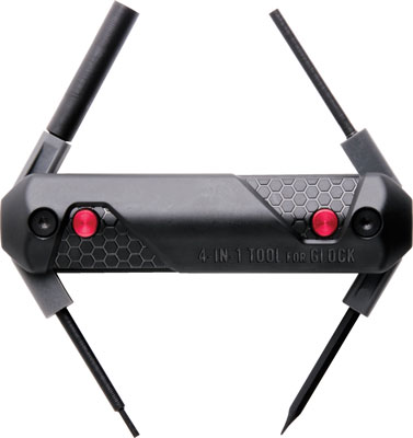 REAL AVID 4-IN-1 TOOL FOR - GLOCK PUSH BUTTON SPRING LOAD