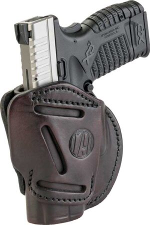 1791 HOLSTER 3-WAY OWB MULTI- - FIT AMBI SZ4 GLK 26/SIM BLACK