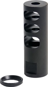 YHM LOW PROFILE MUZZLE BRAKE - 5.56MM FOR 1/2X28 THREADS - Image 2